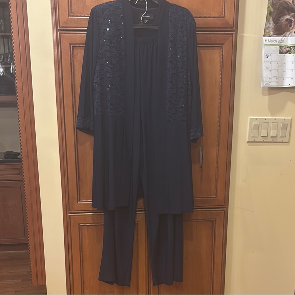 R&M Richards Navy Pantsuit
